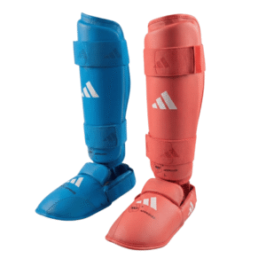 Espinilleras WKF Adidas de Sport Combat, distribuidor exclusivo en Venezuela