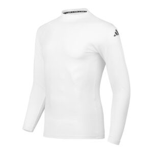 Rashguard de compresión manga larga para MMA, grappling y Jiu-Jitsu. Tejido técnico que optimiza rendimiento y recuperación. Envíos a toda Venezuela