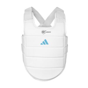 Protector interior WKF para karate, discreto y anatómico. Ligero, transpirable y diseñado para entrenar o competir sin comprometer tu técnica