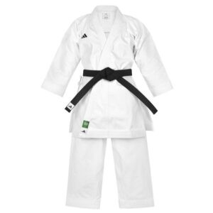Uniforme Adidas de Kata con cintura alta para máxima libertad de movimiento y presencia impecable en cada técnica. Ideal para competencias