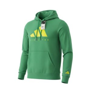 Suéter Adidas Community Jiu Jitsu verde con logo amarillo – Teams por Combat, distribuidores oficiales de Adidas Combat Sport en Venezuela